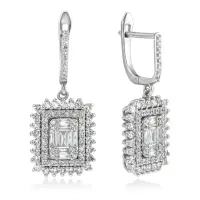 Серьги из золота с бриллиантами